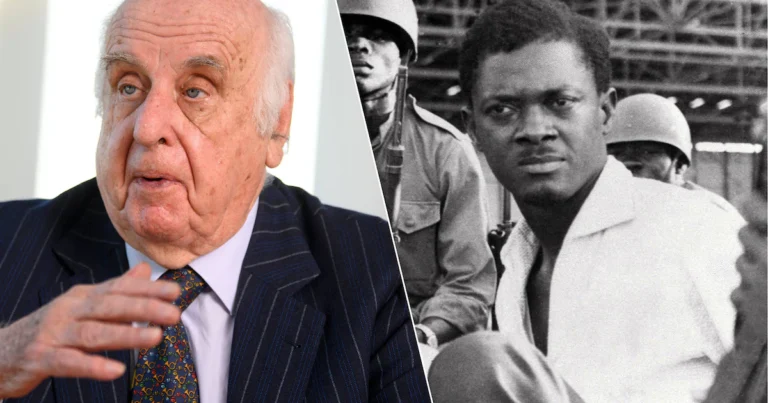 lhomme daffaire et politique belge etienne davignon patrice lumumba lors de son arrestation avant detre assassine le 17 janvier 1961 768x403 1